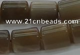 CTB511 15.5 inches 10*13mm triangle sunstone beads wholesale