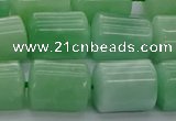 CTB520 15.5 inches 10*13mm triangle jade beads wholesale