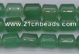 CTB706 15.5 inches 6*8mm tube green aventurine beads wholesale