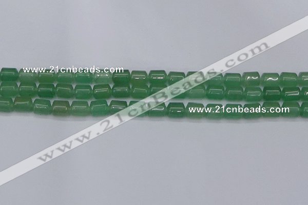 CTB706 15.5 inches 6*8mm tube green aventurine beads wholesale