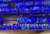 CTB807 15.5 inches 2*4mm tube lapis lazuli beads wholesale