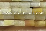 CTB812 15.5 inches 2*4mm tube yellow aventurine beads wholesale