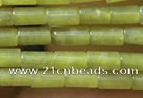 CTB814 15.5 inches 2*4mm tube korean jade beads wholesale