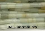 CTB963 15 inches 2*4mm tube amazonite beads