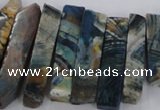 CTD1667 Top drilled 8*20mm - 10*50mm sticks agate gemstone beads