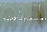 CTD2678 Top drilled 8*25mm - 10*50mm bullet agate beads wholesale