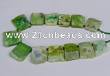 CTD2836 Top drilled 25*30mm - 35*45mm freeform agate beads