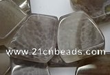 CTD340 Top drilled 15*20mm - 25*30mm freeform agate beads