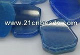 CTD341 Top drilled 15*20mm - 25*30mm freeform agate beads