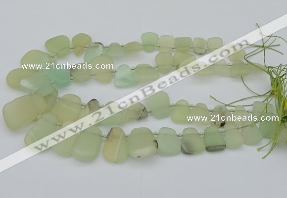 CTD3567 Top drilled 15*20mm - 25*35mm freeform gemstone beads