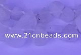 CTD3855 Top drilled 6*8mm - 10*12mm freeform moonstone beads