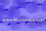 CTD3858 Top drilled 8*10mm - 12*15mm freeform blue lace agate beads