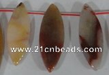 CTD45 Top drilled 12*25mm – 16*50mm marquise agate gemstone beads