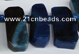 CTD594 Top drilled 12*30mm - 15*50mm wand agate gemstone beads