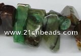 CTD605 Top drilled 10*18mm - 12*28mm nuggets agate gemstone beads