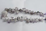 CTD953 Top drilled 10*15mm - 18*25mm nuggets druzy amethyst beads