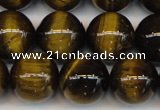 CTE1213 15.5 inches 12mm round AB grade yellow tiger eye beads