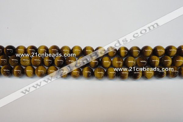 CTE1226 15.5 inches 6mm round A grade yellow tiger eye beads