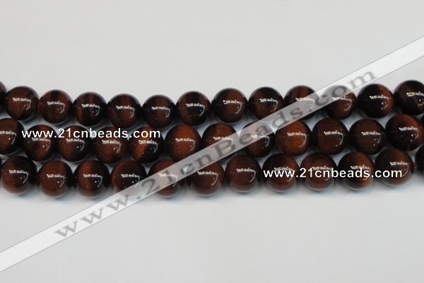 CTE1263 15.5 inches 12mm round AB grade red tiger eye beads