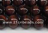 CTE1276 15.5 inches 6mm round A grade red tiger eye beads