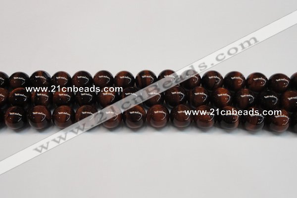 CTE1278 15.5 inches 10mm round A grade red tiger eye beads