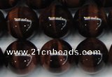 CTE1293 15.5 inches 8mm round AA grade red tiger eye beads