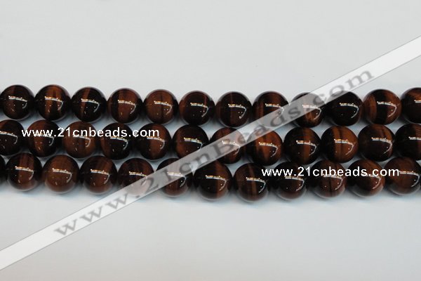 CTE1295 15.5 inches 12mm round AA grade red tiger eye beads