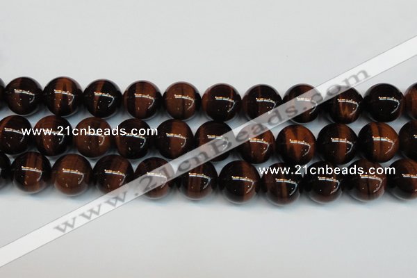 CTE1297 15.5 inches 16mm round AA grade red tiger eye beads