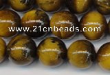 CTE1310 15.5 inches 6mm round B grade yellow tiger eye beads