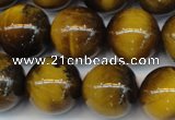 CTE1313 15.5 inches 12mm round B grade yellow tiger eye beads