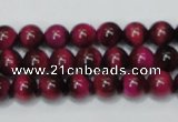 CTE136 15.5 inches 8mm round dyed tiger eye gemstone beads