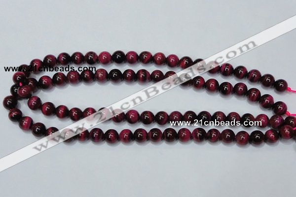 CTE137 15.5 inches 10mm round dyed tiger eye gemstone beads