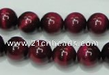 CTE138 15.5 inches 12mm round dyed tiger eye gemstone beads