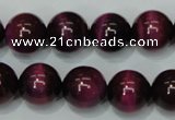 CTE139 15.5 inches 14mm round dyed tiger eye gemstone beads