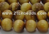 CTE1403 15.5 inches 10mm round golden tiger eye beads wholesale