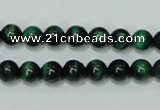 CTE141 15.5 inches 6mm round dyed tiger eye gemstone beads