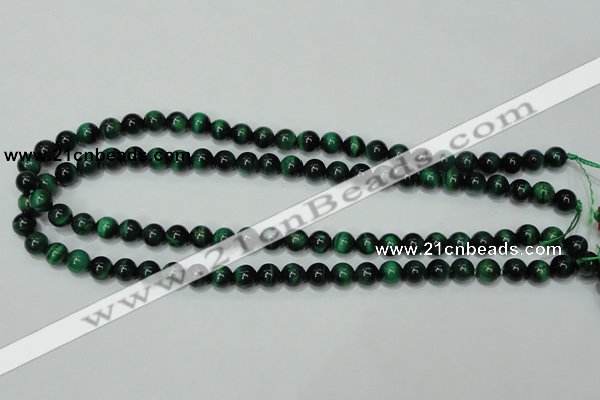 CTE141 15.5 inches 6mm round dyed tiger eye gemstone beads