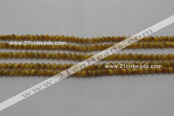 CTE1410 15.5 inches 4mm round golden tiger eye beads wholesale