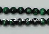 CTE142 15.5 inches 8mm round dyed tiger eye gemstone beads