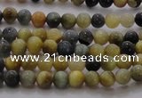 CTE1420 15.5 inches 4mm round golden & blue tiger eye beads wholesale