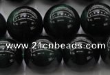 CTE1434 15.5 inches 12mm round green tiger eye beads wholesale