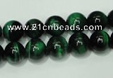 CTE144 15.5 inches 12mm round dyed tiger eye gemstone beads