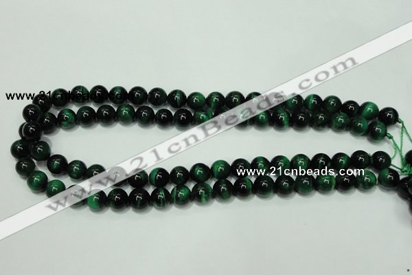 CTE144 15.5 inches 12mm round dyed tiger eye gemstone beads