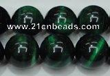 CTE146 15.5 inches 16mm round dyed tiger eye gemstone beads