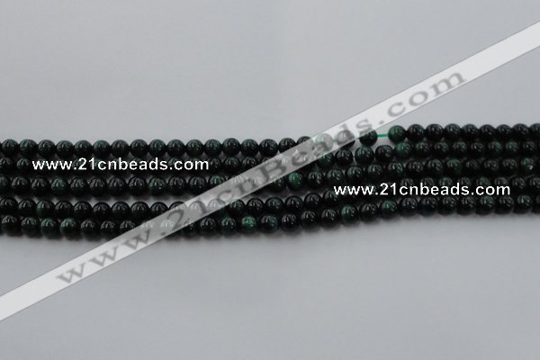 CTE1490 15.5 inches 4mm round green tiger eye beads wholesale