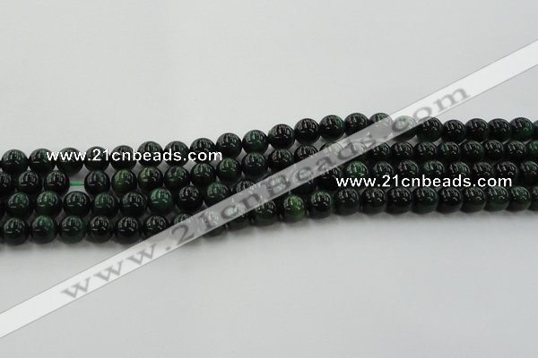 CTE1492 15.5 inches 8mm round green tiger eye beads wholesale