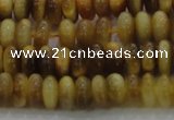 CTE1510 15.5 inches 4*6mm rondelle golden tiger eye beads