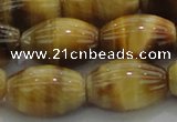 CTE1519 15.5 inches 13*18mm rice golden tiger eye beads wholesale