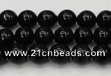 CTE1600 15.5 inches 4mm round AB grade black tiger eye beads