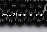 CTE1611 15.5 inches 6mm round A grade black tiger eye beads